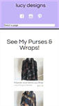 Mobile Screenshot of lucydesigns.ca